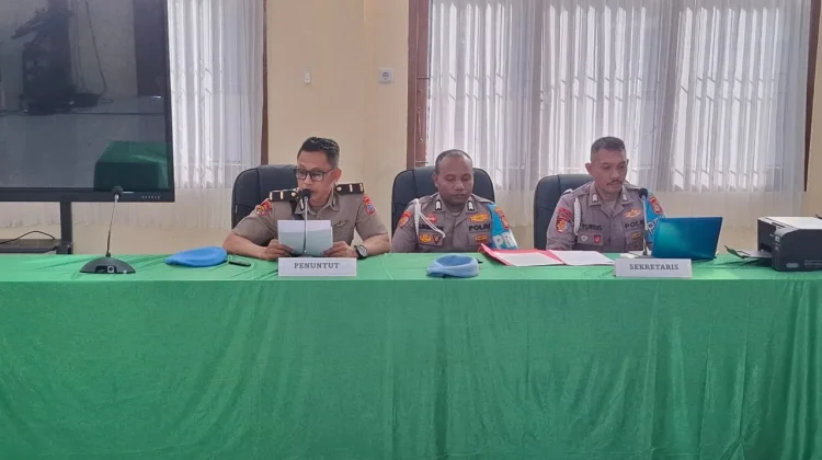 Mangkir Dinas, Bid Propam Polda PBD Laksanakan Sidang Disiplin
