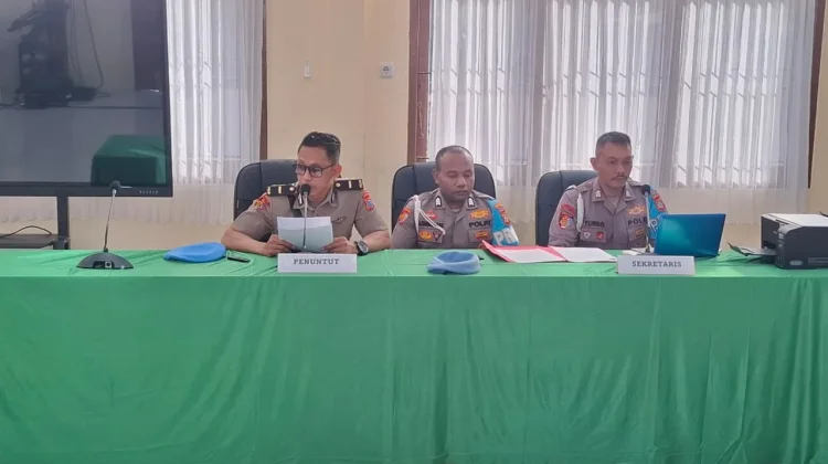 Mangkir Dinas, Bid Propam Polda PBD Laksanakan Sidang Disiplin
