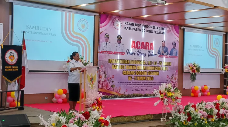 Perayaan HUT IBI di Sorong Selatan