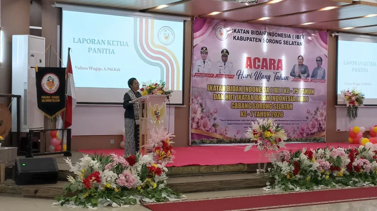 Perayaan HUT IBI di Sorong Selatan