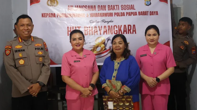 Sambut Hari Bhayangkara ke-80, Polda PBD Laksanakan Anjangsana dan Baksos