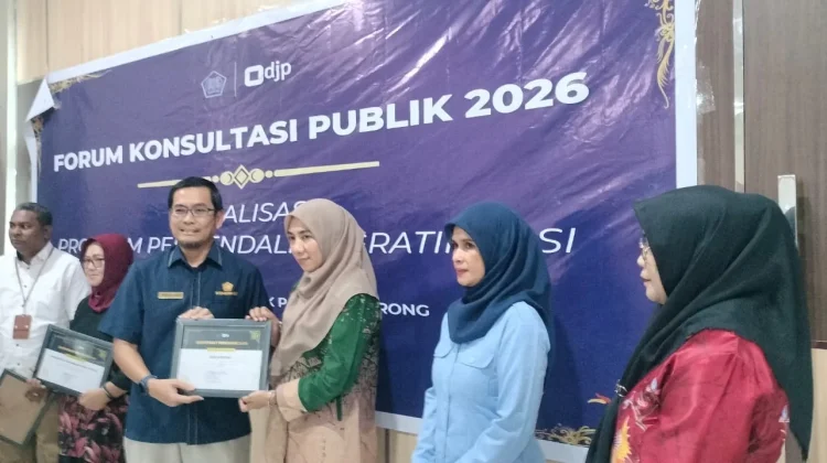 Kantor KPP Pratama Sorong Melaksanakan Forum Konsultasi Publik Tahun 2026