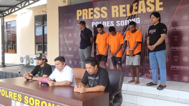 Polda Papua Barat Daya, Berhasil Ungkap 27  Kasus Kejahatan 3C