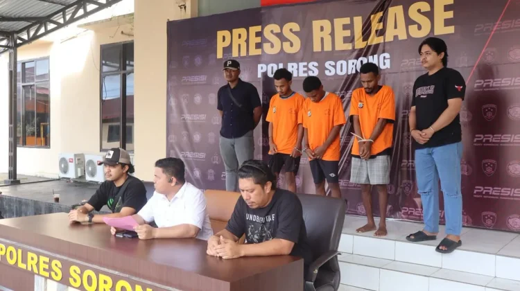 Polda Papua Barat Daya, Berhasil Ungkap 27  Kasus Kejahatan 3C
