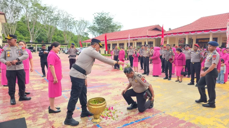 87 Personel Polda Papua Barat Daya Naik Pangkat