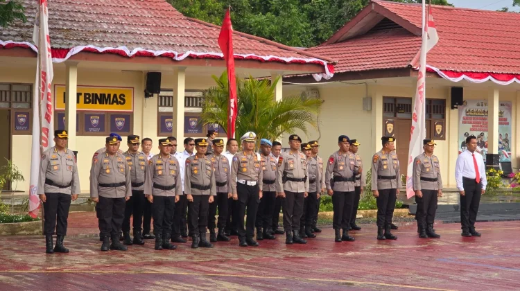 87 Personel Polda Papua Barat Daya Naik Pangkat