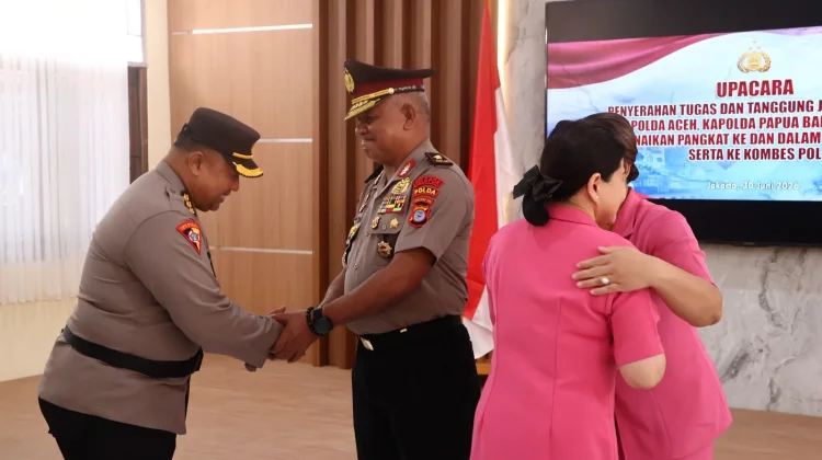 Semmy Ronny Thabaa, Resmi Menyandang Pangkat Brigjen Pol Polda Papua Barat Daya