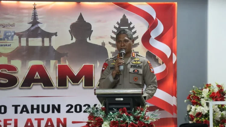 Doa Bersama di Polres Sorong Selatan Sambut Hari Bhayangkara ke-80