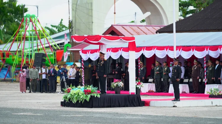 Wakapolda Papua Barat Daya Pimpin Upacara Hari Bhayangkara ke-80