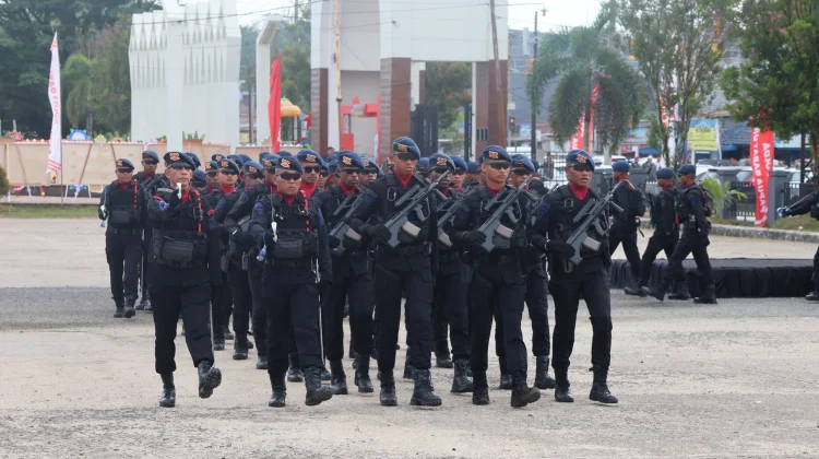 Wakapolda Papua Barat Daya Pimpin Upacara Hari Bhayangkara ke-80