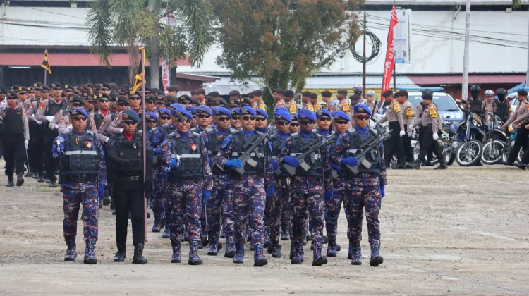 Wakapolda Papua Barat Daya Pimpin Upacara Hari Bhayangkara ke-80