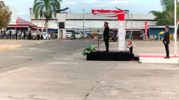 Wakapolda Papua Barat Daya Pimpin Upacara Hari Bhayangkara ke-80