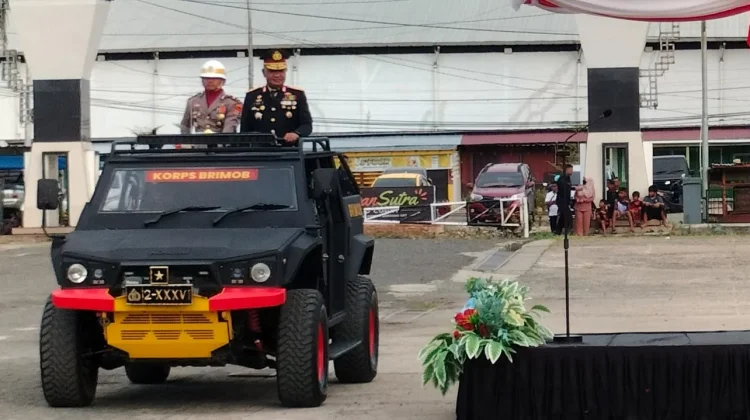 Wakapolda Papua Barat Daya Pimpin Upacara Hari Bhayangkara ke-80