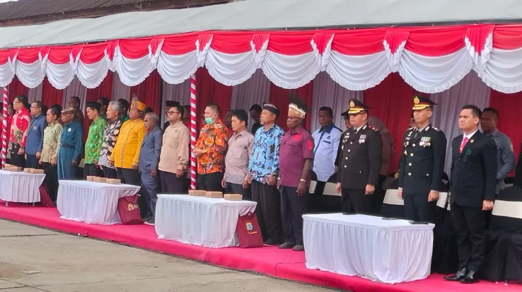 Wakapolda Papua Barat Daya Pimpin Upacara Hari Bhayangkara ke-80