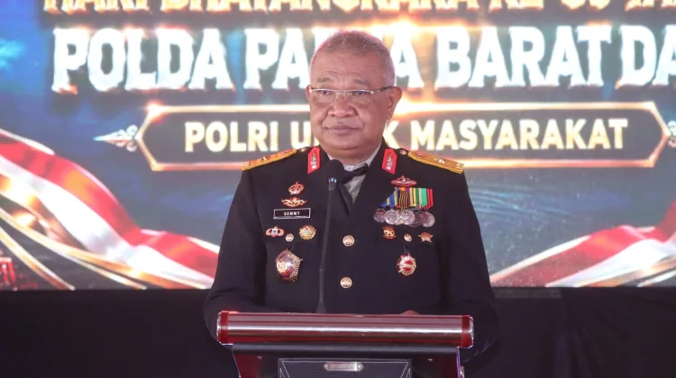 Dua Personel Polres Tambrauw Terima Penghargaan di Hari Bhayangkara ke-80