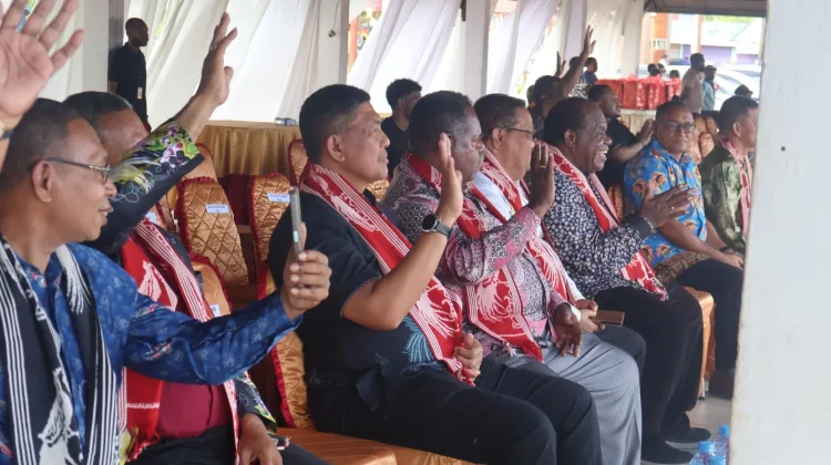 Wakapolda Papua Barat Daya Hadiri Pembukaan Temu Raya V PAM GKI se-Tanah Papua