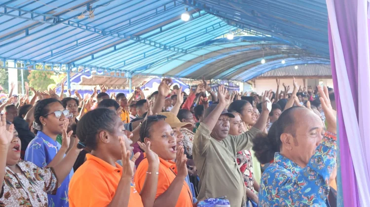 Wakapolda Papua Barat Daya Hadiri Pembukaan Temu Raya V PAM GKI se-Tanah Papua