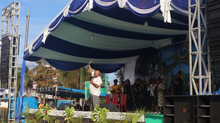 Wakapolda Papua Barat Daya Hadiri Pembukaan Temu Raya V PAM GKI se-Tanah Papua