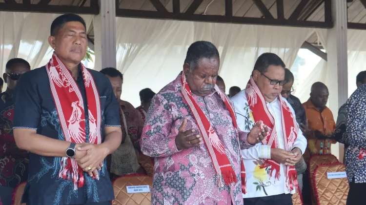 Wakapolda Papua Barat Daya Hadiri Pembukaan Temu Raya V PAM GKI se-Tanah Papua