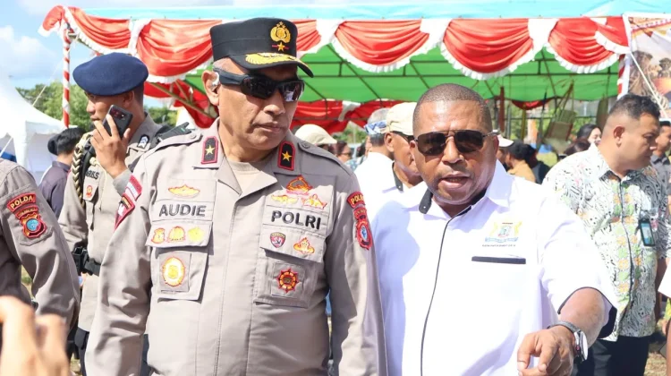 Kapolda Papua Barat Daya Hadiri Pembukaan Festival Rakyat 2026