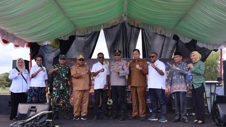 Kapolda Papua Barat Daya Hadiri Pembukaan Festival Rakyat 2026