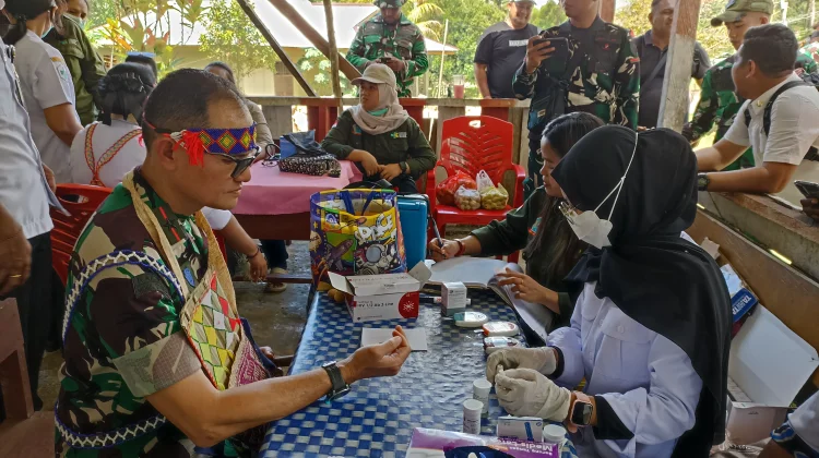 Pembukaan Kegiatan TMMD ke-129 di Kabupaten Sorong Selatan
