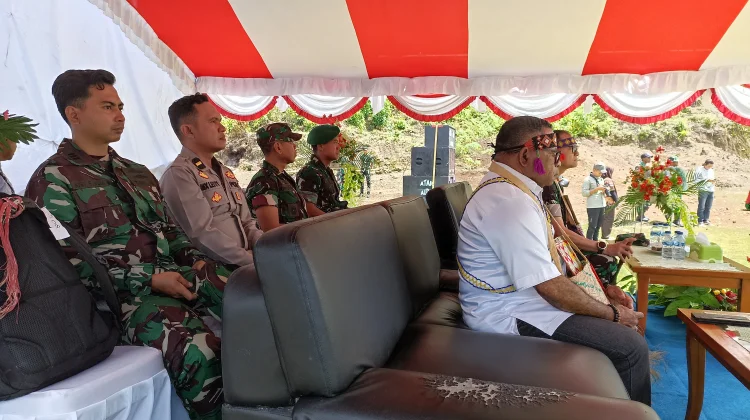 Pembukaan Kegiatan TMMD ke-129 di Kabupaten Sorong Selatan