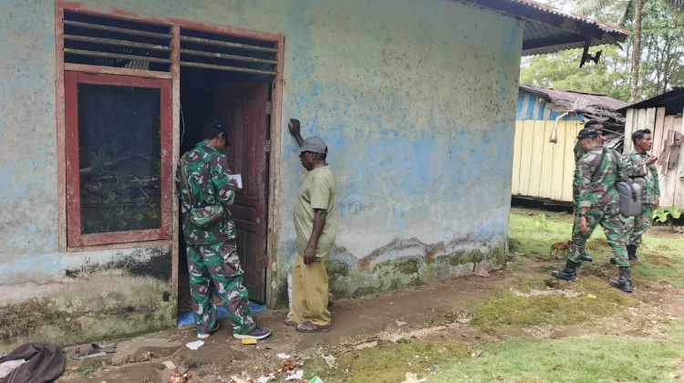 Progres TMMD Terus Berjalan, Rehab RTLH di Kampung Sesor Wujud Nyata Kepedulian TNI