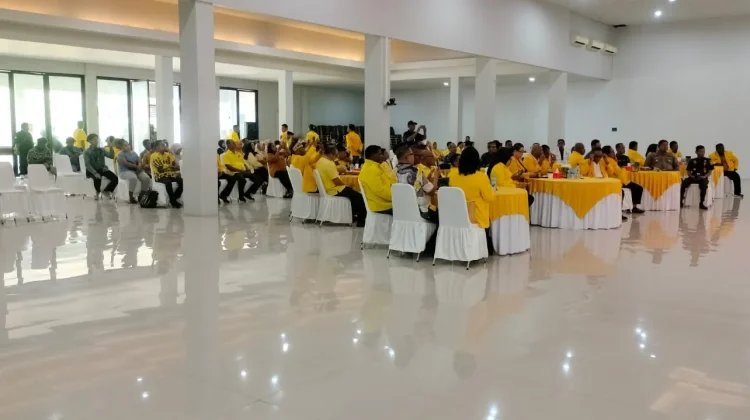Septinus Lobat Resmi Membuka Musda ke-VI DPD Partai Golkar
