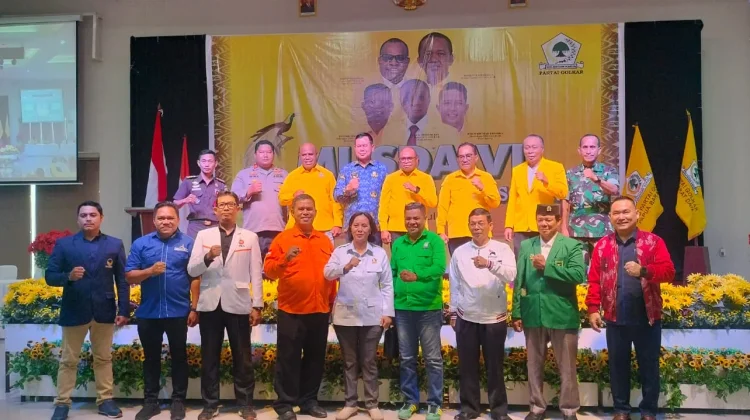 Septinus Lobat Resmi Membuka Musda ke-VI DPD Partai Golkar