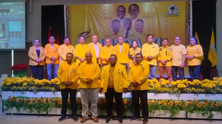 Septinus Lobat Resmi Membuka Musda ke-VI DPD Partai Golkar