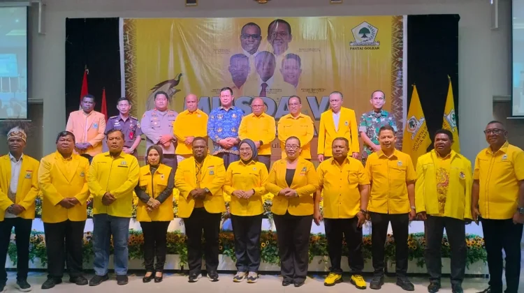 Septinus Lobat Resmi Membuka Musda ke-VI DPD Partai Golkar