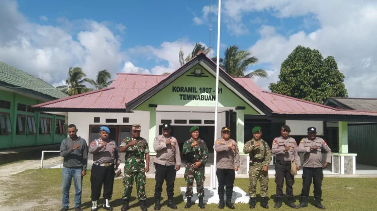 Polsek Teminabuan dan Koramil 1807-01 Teminabuan Gelar Coffe Morning