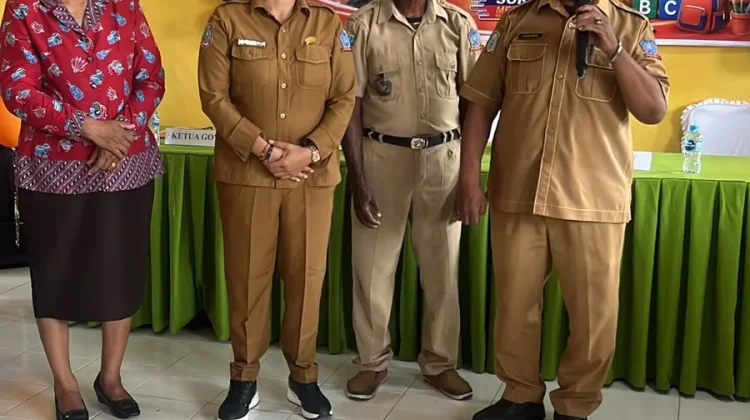 Peresmian TK Negeri Binaan GOW Sorong Selatan