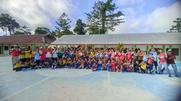 Pemerintah Sorong Selatan Menggelar Jalan Santai Sambut Hari Anak Nasional