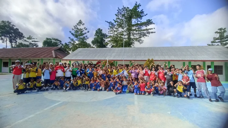 Pemerintah Sorong Selatan Menggelar Jalan Santai Sambut Hari Anak Nasional