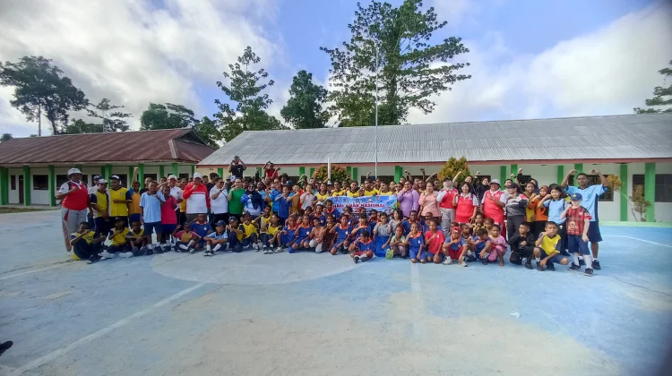 Pemerintah Sorong Selatan Menggelar Jalan Santai Sambut Hari Anak Nasional