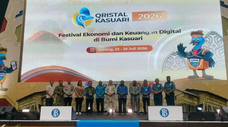 guna Mendorong Ekonomi Digital, BI PB Resmikan QRISTAL Kasuari.