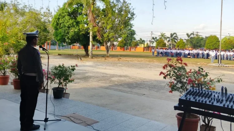 Ditlantas Polda PBD Tanamkan Disiplin dan Kesadaran Berlalu Lintas pada Pelajar
