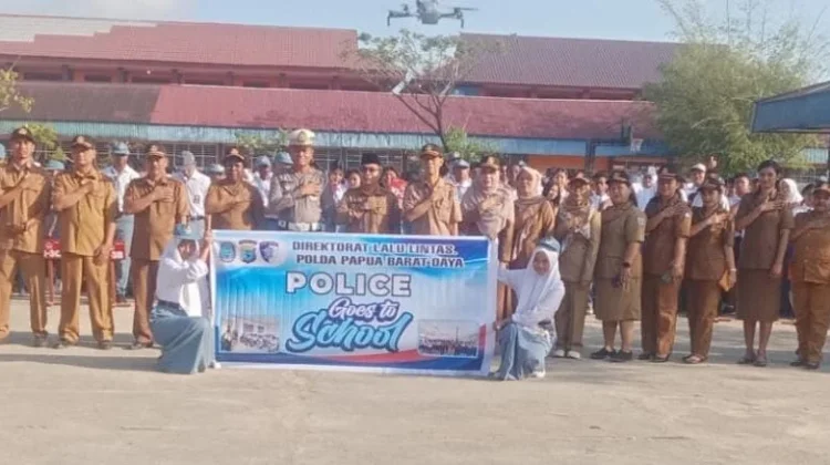 Ditlantas Polda PBD Tanamkan Disiplin dan Kesadaran Berlalu Lintas pada Pelajar
