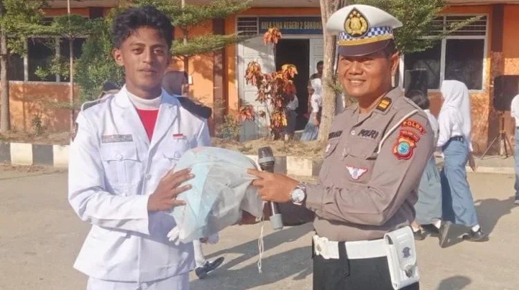 Ditlantas Polda PBD Tanamkan Disiplin dan Kesadaran Berlalu Lintas pada Pelajar