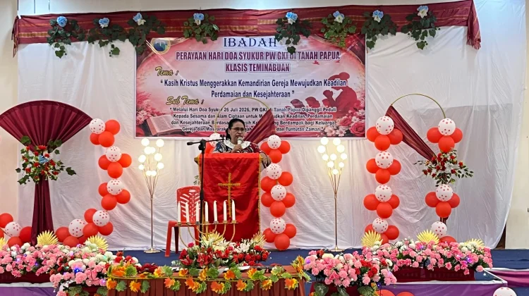 Ibadah Syukur PW Klasis GKI Teminabuan