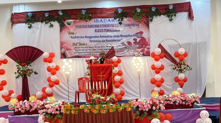 Ibadah Syukur PW Klasis GKI Teminabuan
