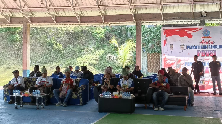 Pembukaan Turnamen Bola Voli Sambut HUT Sorong Selatan dan HUT RI