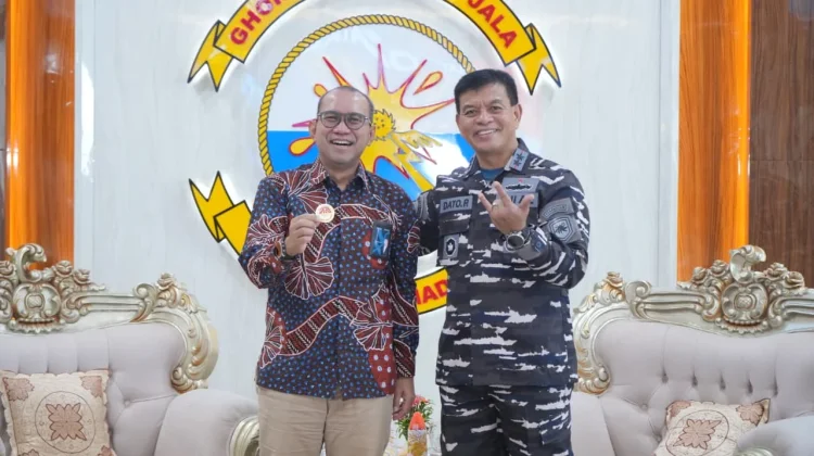 Pangkoarmada III Sambut Kunjungan Kehormatan Regional Area Head 2 BNI
