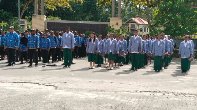Momen Pemda Sorong Selatan Terima Mahasiswa PBL STIKES Papua Sorong