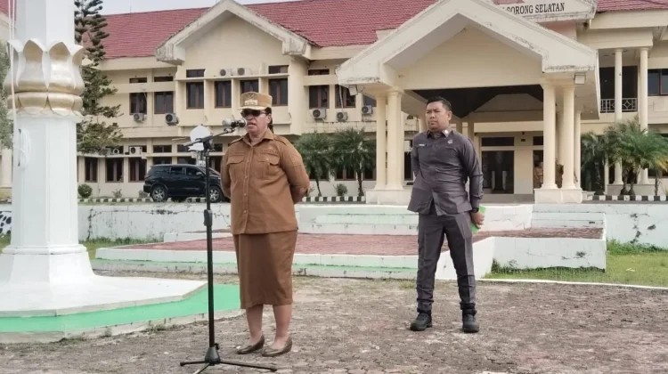 Momen Pelepasan Kontingen Jambore Nasional XII Asal Kabupaten Sorong Selatan