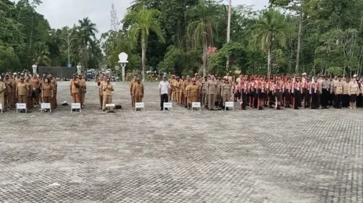 Momen Pelepasan Kontingen Jambore Nasional XII Asal Kabupaten Sorong Selatan