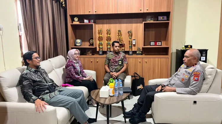 KPP Pratama Sorong Perkuat Koordinasi Perpajakan Bersama Polda