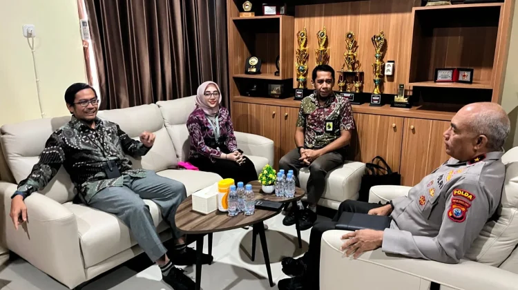 KPP Pratama Sorong Perkuat Koordinasi Perpajakan Bersama Polda